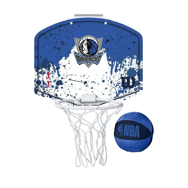 Mini canasta Wilson de Dallas Mavericks