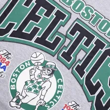 SUDADERA BOSTON CELTICS "ALL OVER PRINT FLEECE CREW" MITCHELL AND NESS