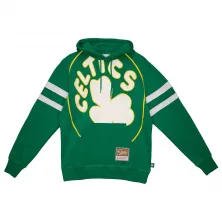 SUDADERA BOSTON CELTICS "BIG FACE 2.0 FLEECE HOODIE" MITCHELL AND NESS