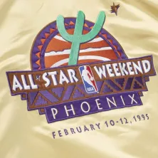 CHAQUETA MITCHELL AND NESS NBA ALL STAR 1995 "HEAVYWEIGHT SATIN JACKET"