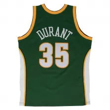 Camiseta Seattle Supersonics Kevin Durant en verde Mitchell and Ness 2008 Swingman Jersey