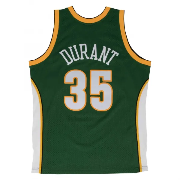 Camiseta Seattle Supersonics Kevin Durant en verde Mitchell and Ness 2008 Swingman Jersey