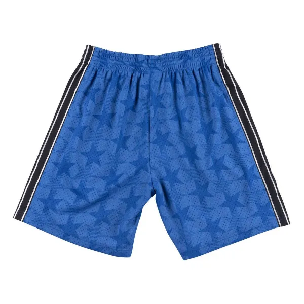 Short NBA Orlando Magic 2000 azul de Mitchell and Ness detalle