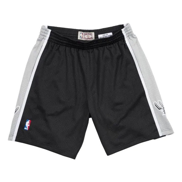 SHORT SAN ANTONIO SPURS RETRO SWINGMAN 1998-99 NEGRO