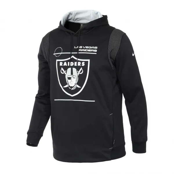 SUDADERA LAS VEGAS RAIDERS NFL - NIKE SIDELINE THERMA