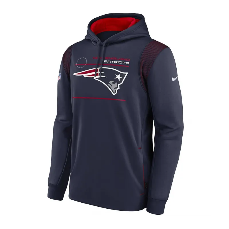 SUDADERA NEW ENGLAND PATRIOTS NFL - NIKE SIDELINE THERMA