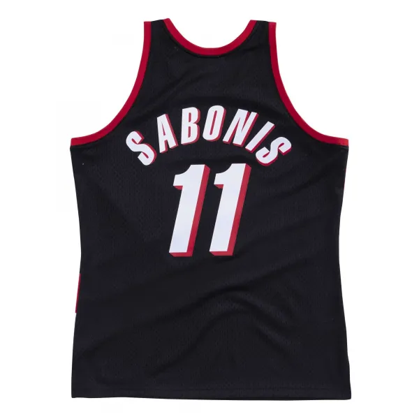 CAMISETA ARVYDAS SABONIS PORTLAND TRAIL BLAZERS 1999-00 - SWINGMAN NEGRA
