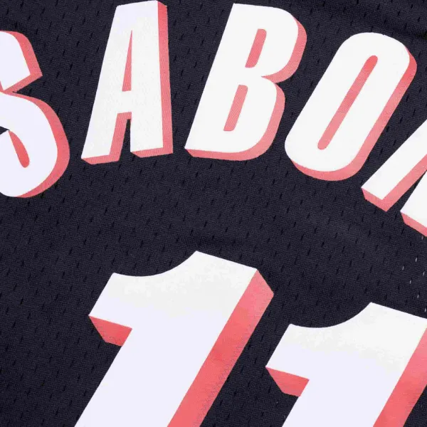 CAMISETA ARVYDAS SABONIS PORTLAND TRAIL BLAZERS 1999-00 - SWINGMAN NEGRA