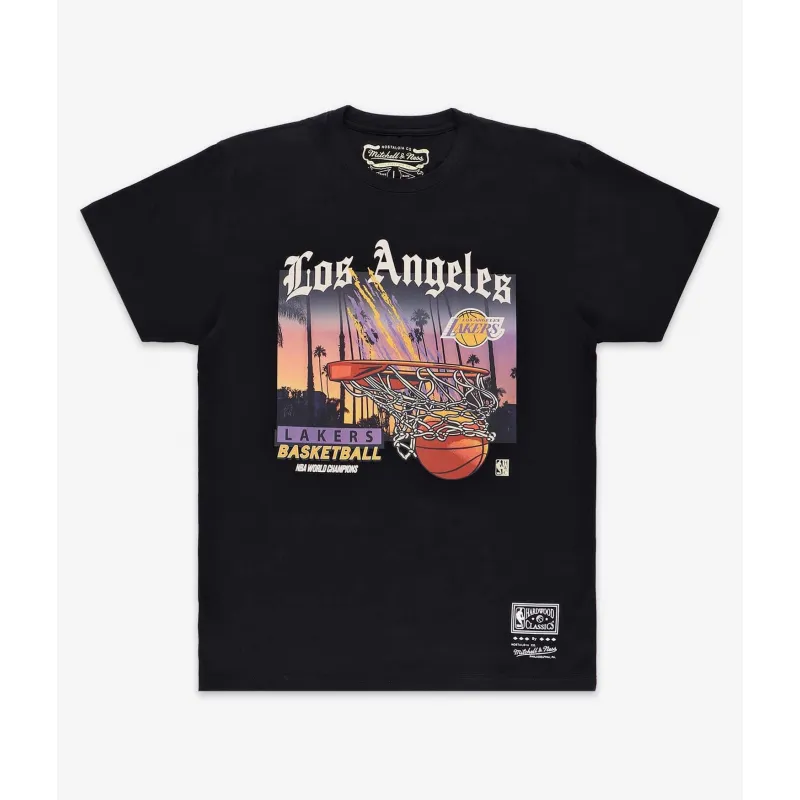 CAMISETA LOS ANGELES LAKERS "SCENIC" - MITCHELL & NESS
