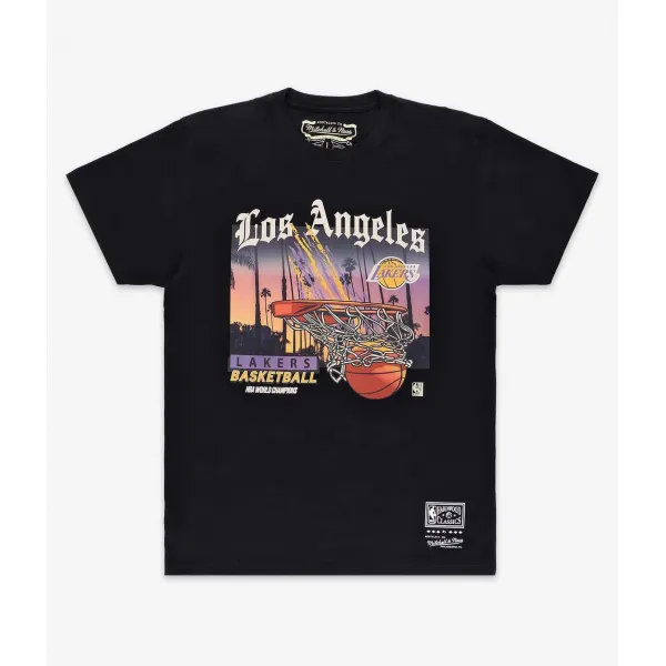 CAMISETA LOS ANGELES LAKERS "SCENIC" - MITCHELL & NESS