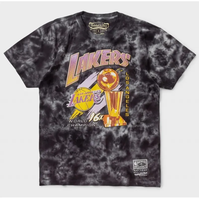 CAMISETA ANGELES LAKERS "CHAMPIONS TIE DYE" - MITCHELL & NESS