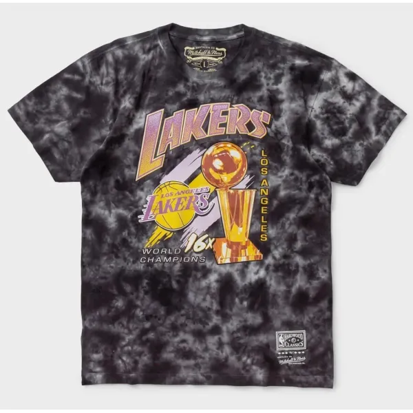 CAMISETA ANGELES LAKERS "CHAMPIONS TIE DYE" - MITCHELL & NESS