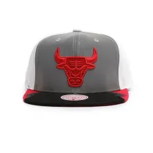 GORRA CHICAGO BULLS NBA DAY 5 - MITCHELL AND NESS GREY WHITE