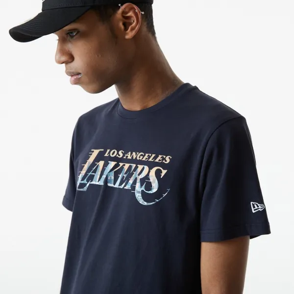 CAMISETA LOS ANGELES LAKERS - GRAPHIC LOGO NEW ERA