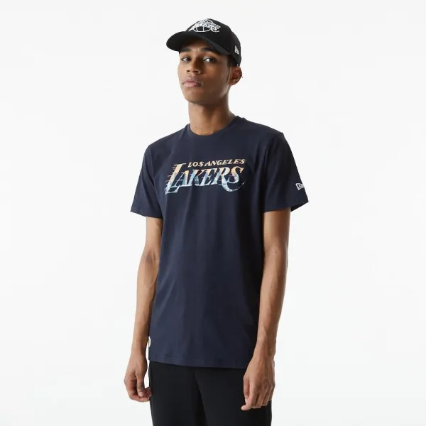 CAMISETA LOS ANGELES LAKERS - GRAPHIC LOGO NEW ERA