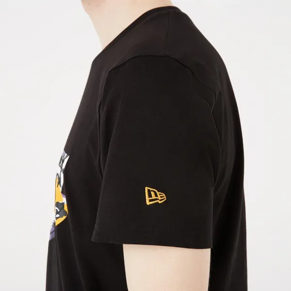 CAMISETA LOS ANGELES LAKERS - CAMO LOGO NEW ERA