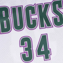 CAMISETA RAY ALLEN MILWAUKEE BUCKS 1996-97- SWINGMAN BLANCA