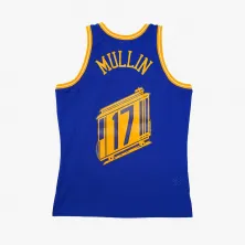 Camiseta retro de Chris Mullin con Golden State Warriors 1996-97, espalda