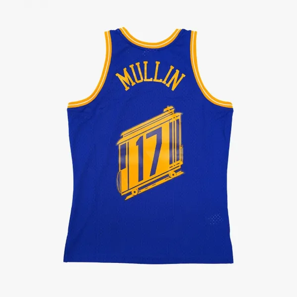 Camiseta retro de Chris Mullin con Golden State Warriors 1996-97, espalda