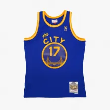 Camiseta retro de Chris Mullin con Golden State Warriors 1996-97