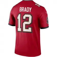 Camiseta Tom Brady Tampa Bay Buccaners NFL Legend de Nike, espalda