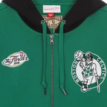 SUDADERA MITCHELL AND NESS "FULL ZIP BOSTON CELTICS "