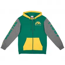 SUDADERA MITCHELL AND NESS "FULL ZIP SEATTLE SUPERSONICS "