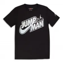 CAMISETA NIKE JORDAN JUMPMAN "IRIDISCENT" NEGRA JUNIOR