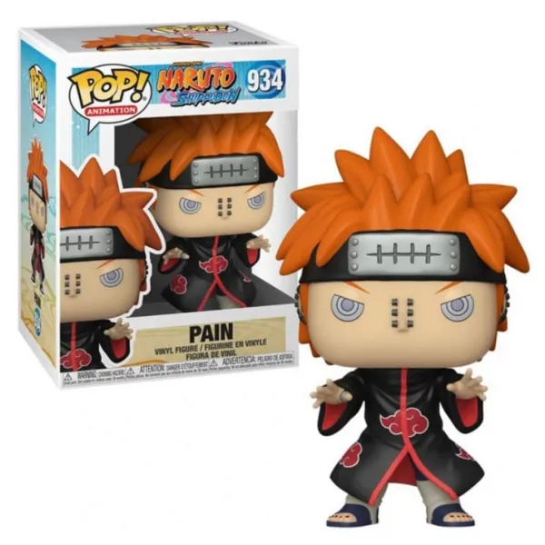 Figura coleccionable Funko Pop Naruto Shippuden Pain vista frontal Figura coleccionable Funko Pop Naruto Shippuden Pain vista frontal