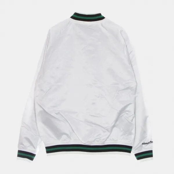 CHAQUETA BOSTON CELTICS LIGHTWEIGHT SATIN MITCHELL AND NESS CHAQUETA BOSTON CELTICS LIGHTWEIGHT SATIN MITCHELL AND NESS