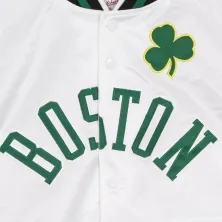 CHAQUETA BOSTON CELTICS LIGHTWEIGHT SATIN MITCHELL AND NESS CHAQUETA BOSTON CELTICS LIGHTWEIGHT SATIN MITCHELL AND NESS