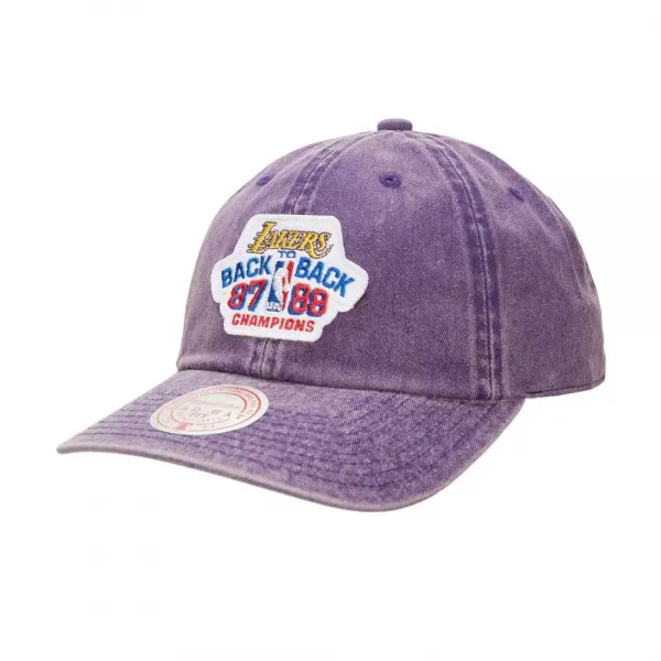 GORRA LOS ANGELES LAKERS "BACK TO BACK 87-88 CHAMPIONS" - MITCHELL AND NESS