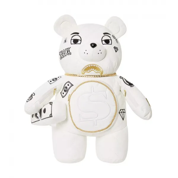 MOCHILA SPRAYGROUND RIVIERA GOLD BEAR