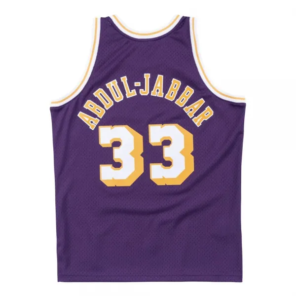 CAMISETA KAREEM ABDUL-JABBAR LAKERS - SWINGMAN 1983 - MORADA
