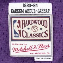 CAMISETA KAREEM ABDUL-JABBAR LAKERS - SWINGMAN 1983 - MORADA