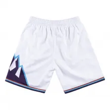 SHORT UTAH JAZZ SWINGMAN 1996 - MITCHELL & NESS EN BLANCO