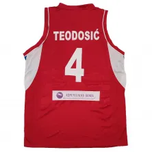 EQUIPACION SERBIA MILOS TEODOSIC , FIBA 2014 EN ROJO