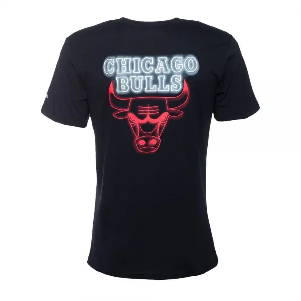 CAMISETA CHICAGO BULLS NEW ERA "NBA NEON" NEGRA