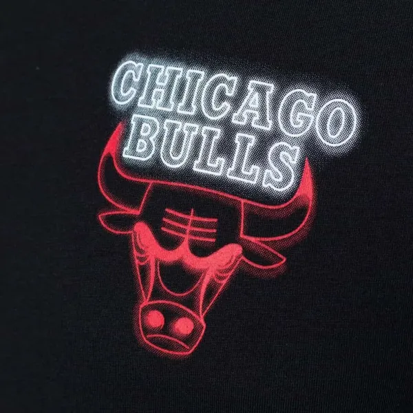 CAMISETA CHICAGO BULLS NEW ERA "NBA NEON" NEGRA