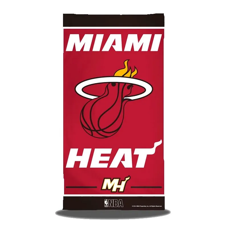 TOALLA NBA MIAMI HEAT - FIBRE BEACH