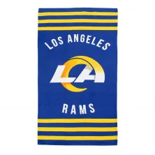 TOALLA NFL LOS ANGELES RAMS - LOGO STRIPES