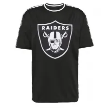 CAMISETA LAS VEGAS RAIDERS - NFL MESH TAPING OVERSIZED LOGO NEW ERA