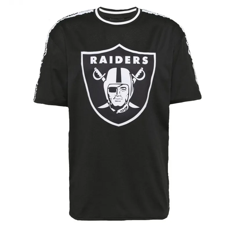 CAMISETA LAS VEGAS RAIDERS - NFL MESH TAPING OVERSIZED LOGO NEW ERA