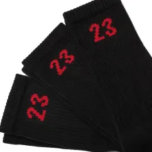 PACK 3 CALCETINES JORDAN ESSENTIAL CREW NEGROS