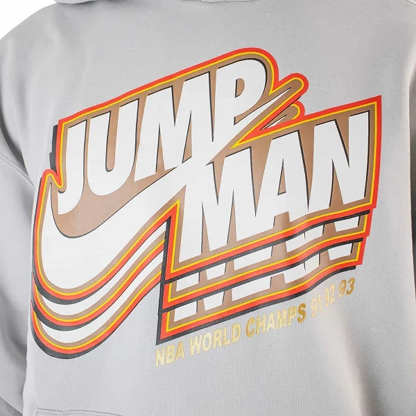SUDADERA JORDAN CORE FLEECE HOODIE - GREY