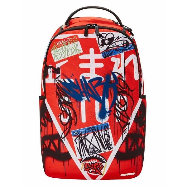 MOCHILA SPRAYGROUND TRASH JAPANESE STOP SIGN