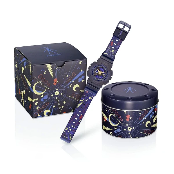Reloj casio baby g ba 110xsm 2aer sailor moon detalle pack