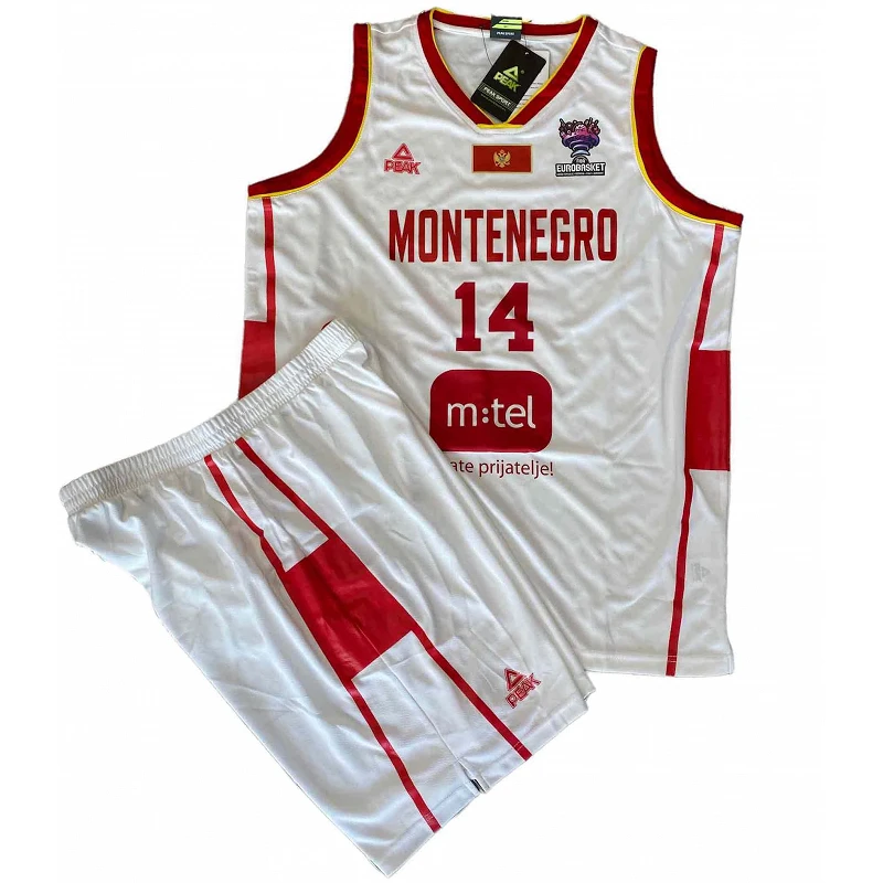 EQUIPACION MONTENEGRO BOGAN DUBLJEVIC - PEAK BLANCA EUROBASKET 22