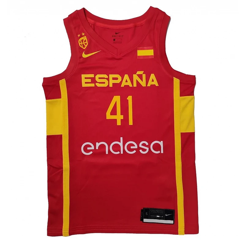 CAMISETA JUAN ALBERTO HERNANGOMEZ ESPAÑA FIBA - NIKE BALONCESTO
