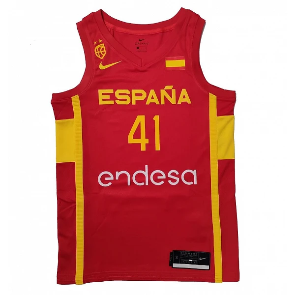 CAMISETA JUAN ALBERTO HERNANGOMEZ ESPAÑA FIBA - NIKE BALONCESTO